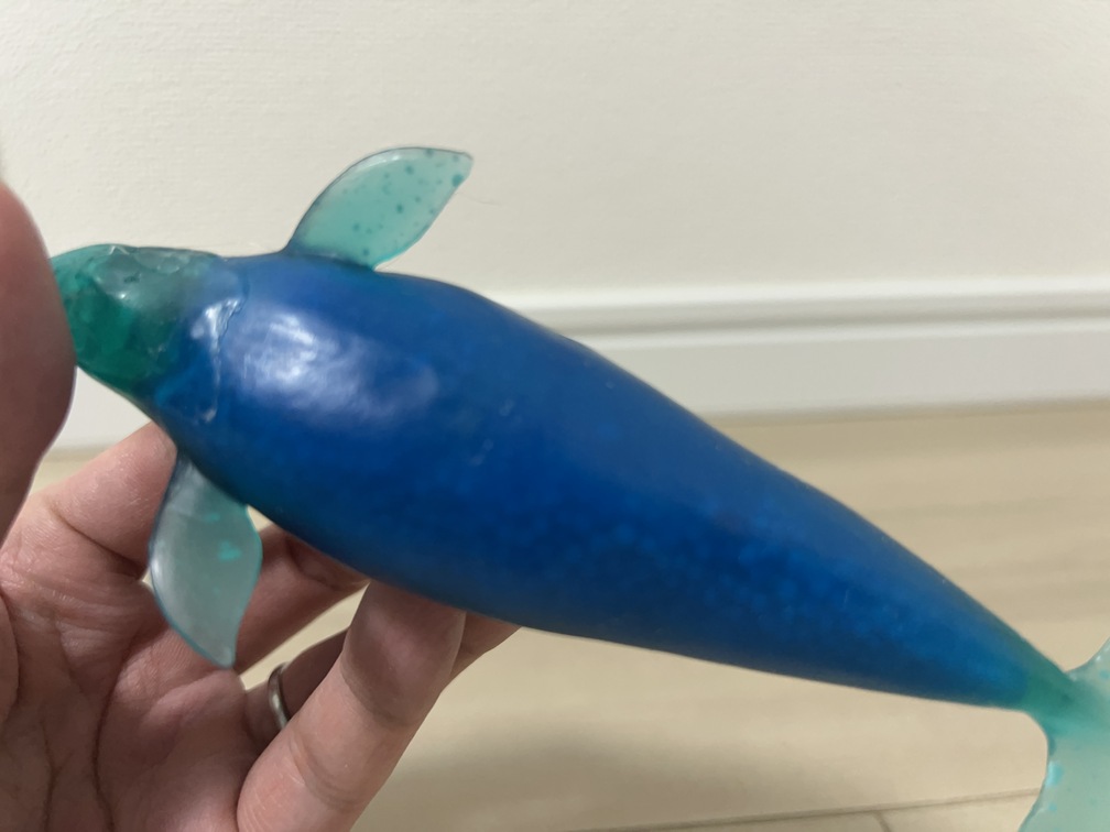 イッカクのおもちゃの写真